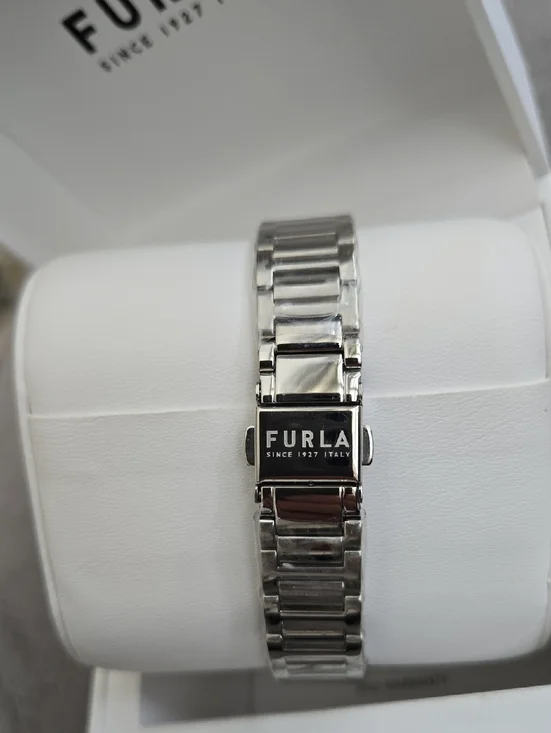 Furla White Box with Black Logo - Picture 2 of 9